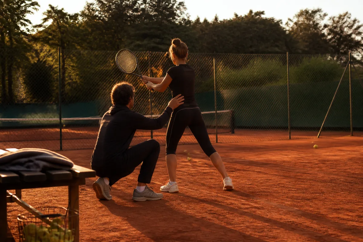 Progresser au tennis : ce qu'apporte un coach